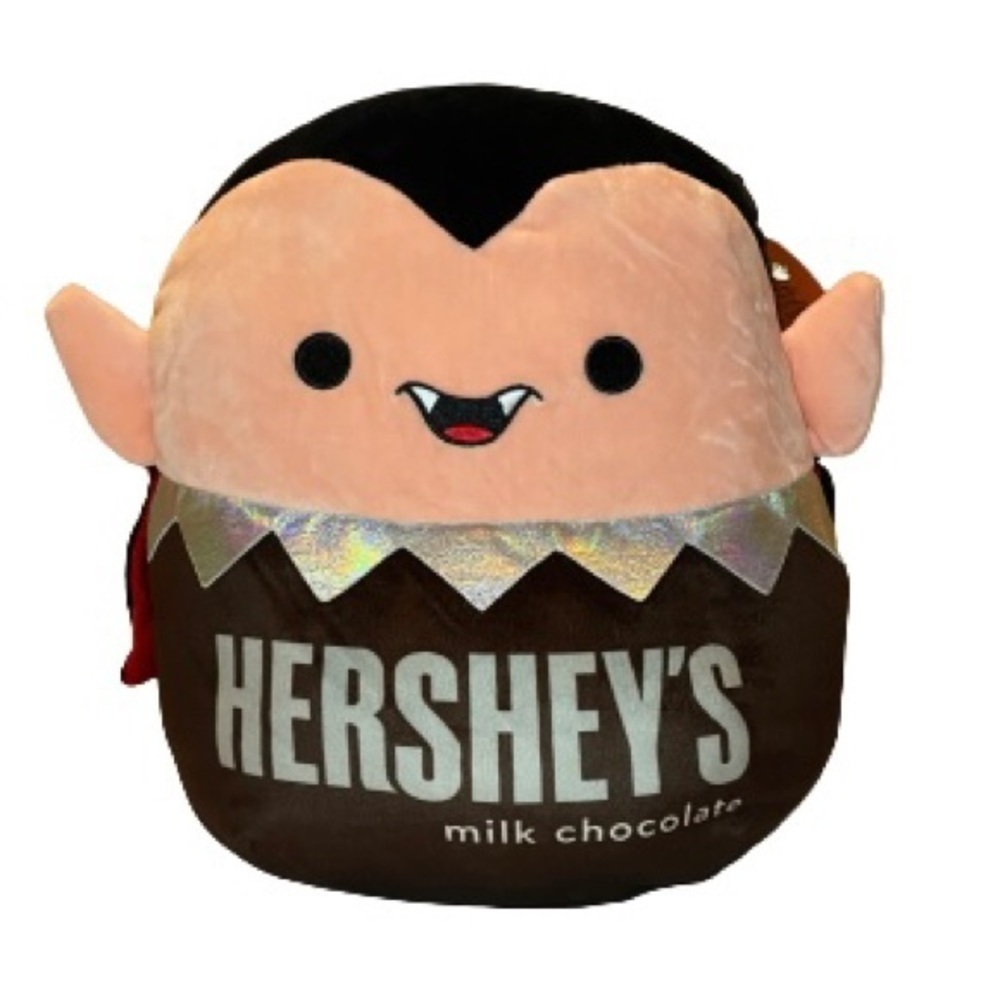 Squishmallows x Hershey 12” Vlad Vampire Chocolate Hershey Bar BNWT - Picture 2 of 3